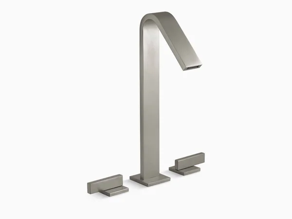 Kohler K-14662-4-BN Loure Tall Widespread Bathroom Sink Faucet - Vibrant Brushed Nickel