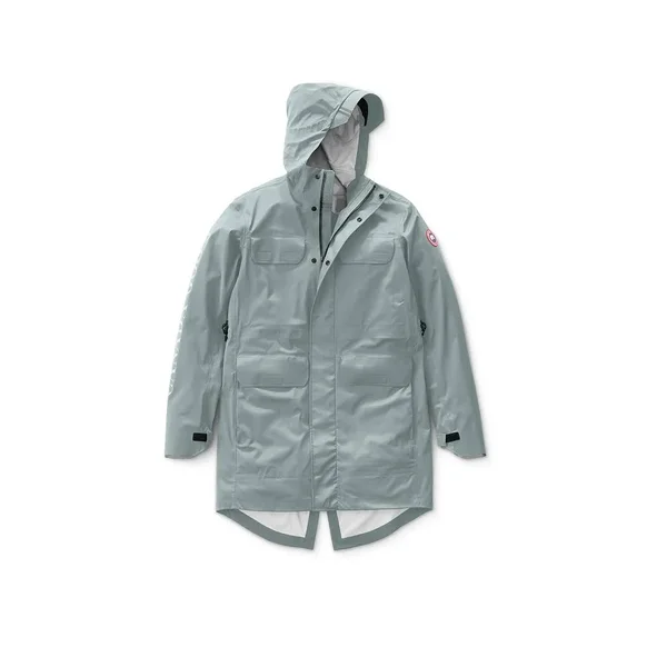 Canada Goose Men's Seawolf Rain Jacket (Men, Fog, L)