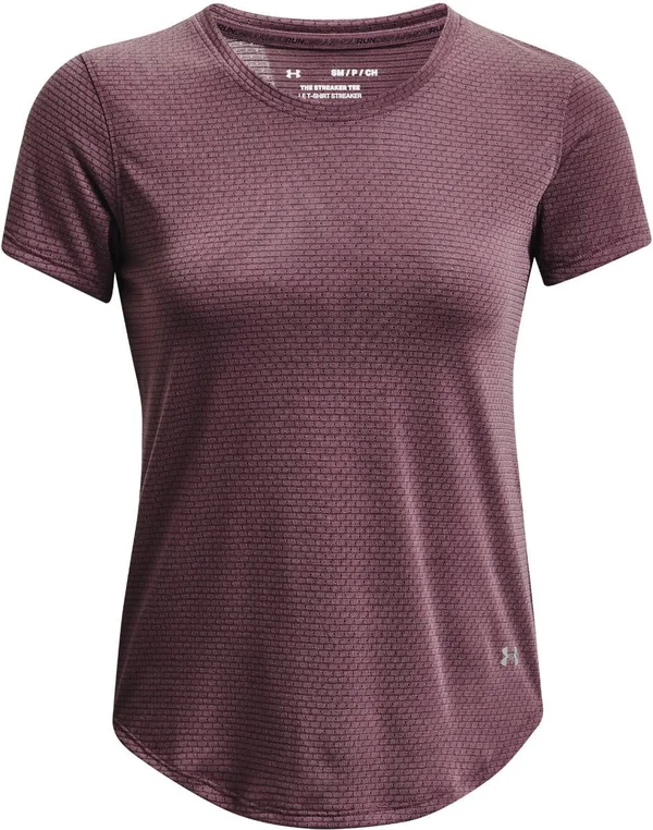 Under Armour Women's Streaker Run Short Sleeve - Purple, Xs