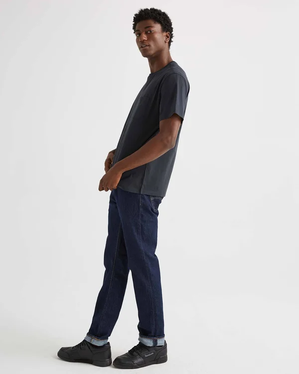 Richer Poorer Men's Pima Pocket T-Shirt - Size XXL, Black