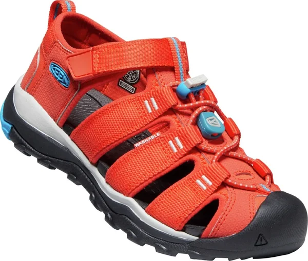Keen Kids Newport Neo H2 orange - Kids Sandals, Size US 7 - Color Orange - Vivid Blue