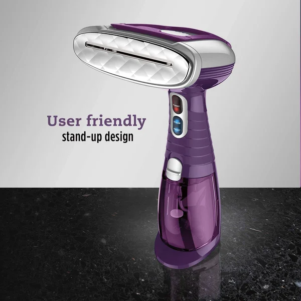 Conair Turbo Extreme Steam Hand Held Fabric Steamer, Purple, Plum