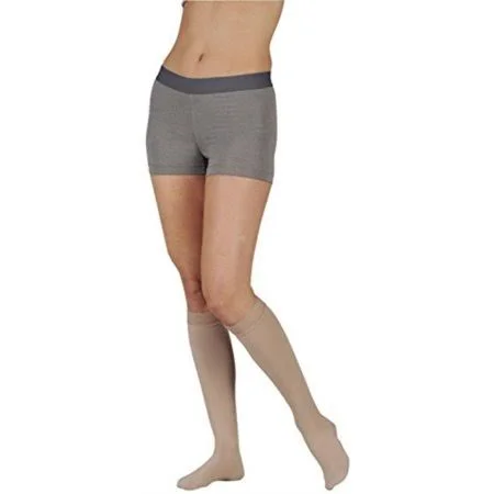 Juzo 24160 30-40 mmHg, Dynamic, Thigh, OT, Silicone, Pink - Size III