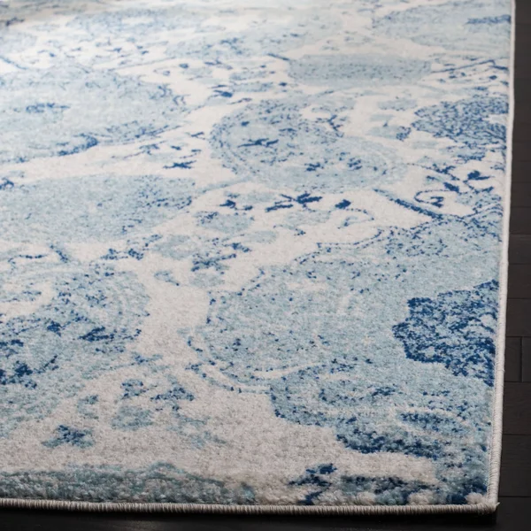 Safavieh Madison MAD600E 5&1x22 x 7&6x22 Cream - Turquoise Area Rug