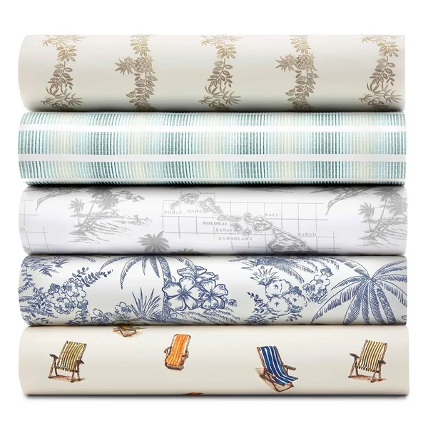 Tommy Bahama Pineapple Garland Sheet Set - Queen