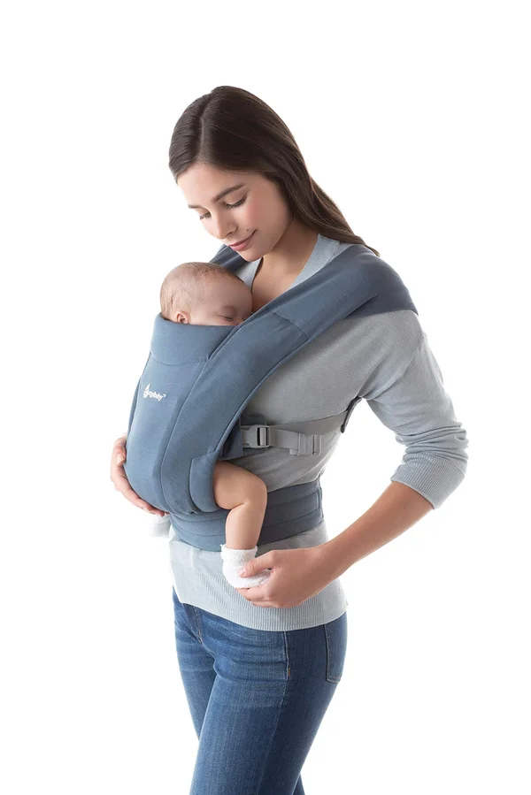Ergobaby - Embrace Baby Carrier, Oxford Blue