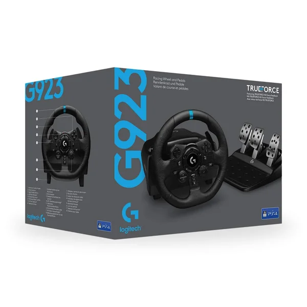 Logitech G923 Racing Wheel and Pedals