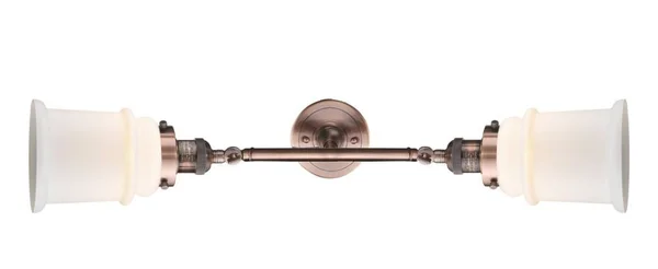 Innovations Lighting-Canton 2 Light Bath Vanity Light-208L-SN-G182