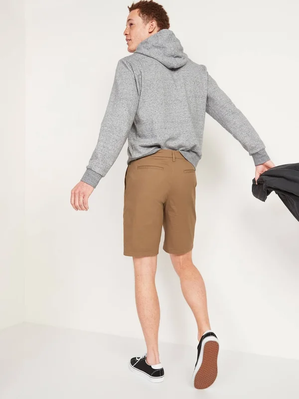 Old Navy Men's Slim Ultimate Tech Shorts -- 10-Inch Inseam - Doe A Deer - Tall Size 34W