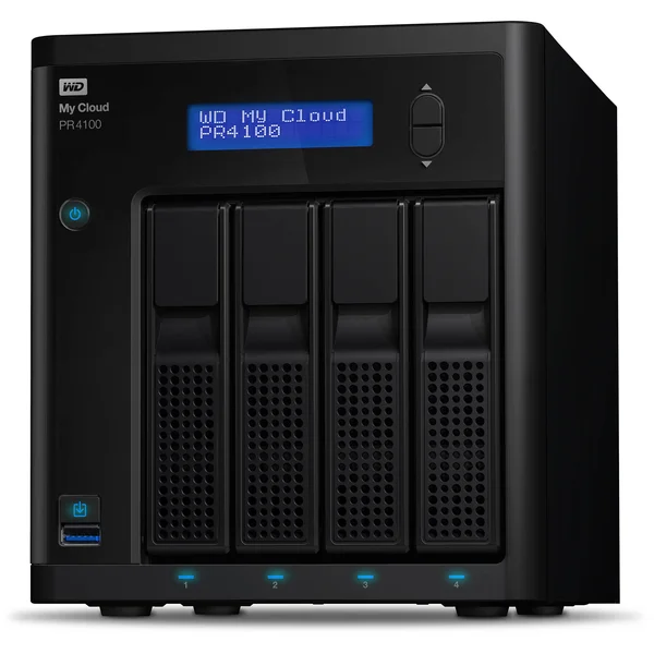 WD 8TB My Cloud PR4100 Pro Series Media Server with Transcoding NAS