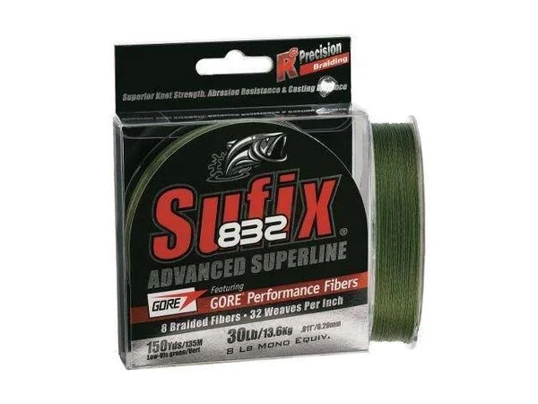 Sufix 832 Braid Line-600 Yards (Green 20-Pound)