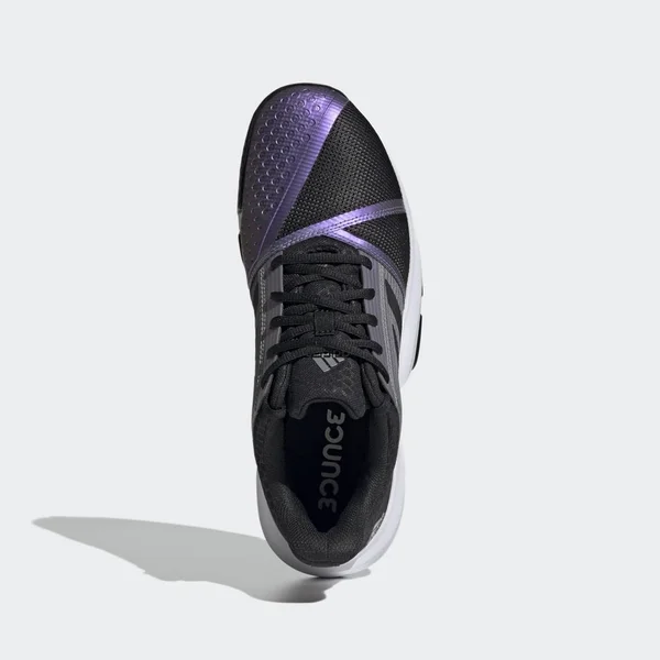 Adidas Men's CourtJam Bounce Tennis Shoes - Black