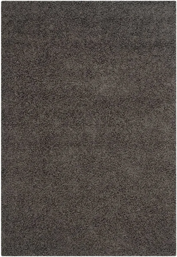 Safavieh Athens Shag Dark Grey Area Rug - 6& x 9&