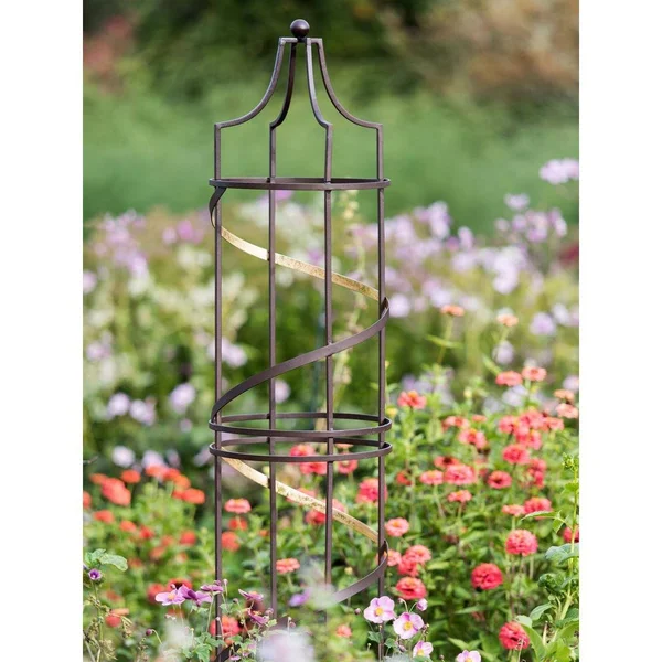 Nocturne Obelisk 6 - Trellises & Obelisks, Gardener&s Supply Company
