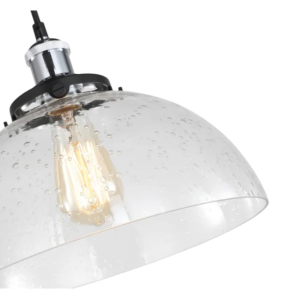 Woodbridge Lighting Easton 6-Light Steel Metal Chandelier in Charcoal