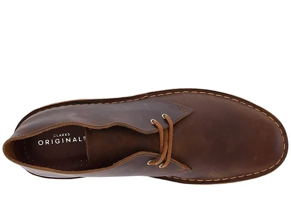 Clarks Men's Desert Boot, Beeswax Leather Size: 7.5 M
