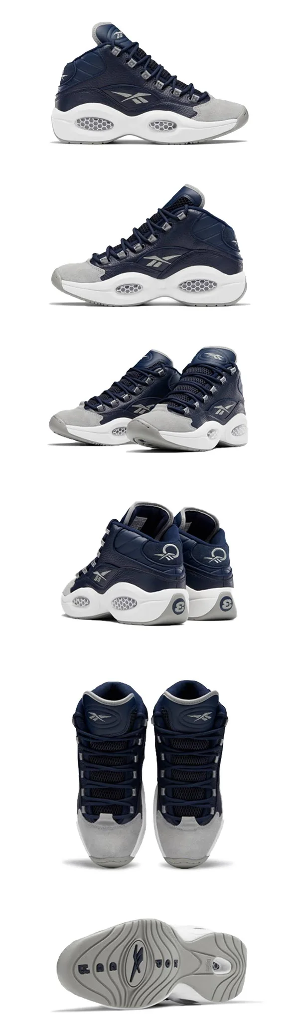 Reebok Question Mid Georgetown - Size 7 Kids