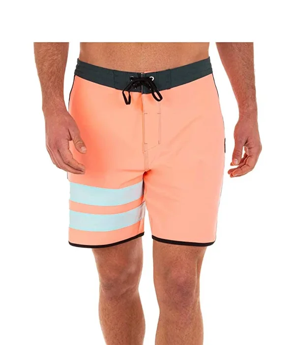 Hurley Phantom Block Party 18x22 Boardshorts - Atomic Pink - 33