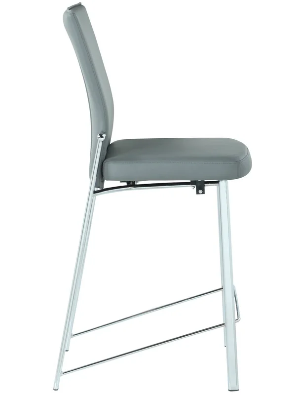 Chintaly Molly Motion Back Counter Stool - Gray