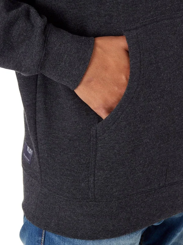 Troy Lee Designs Signature Pullover - Charcoal Heather - Small