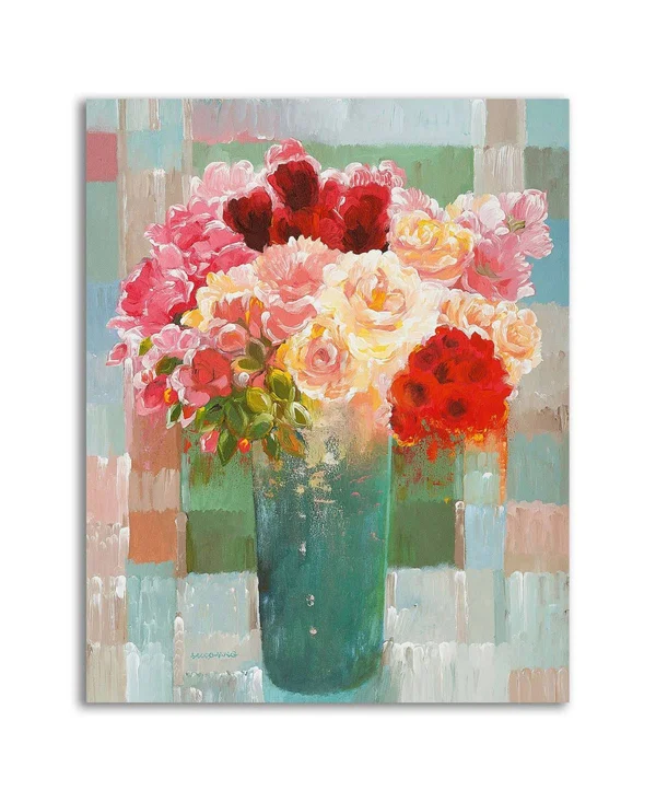 20x22 x 16x22 Springtime Assortment by Hooshang Khorasani Print on Canvas