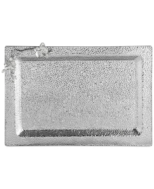 Michael Aram White Orchid Glass Tray