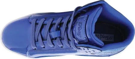 Women's Pastry Pop Tart Glitter High Top Sneaker - Size: 13, Blue