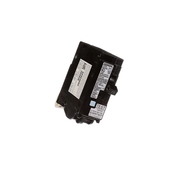 Siemens Q115DF 15-Amp AFCI/GFCI Dual Function Circuit Breaker, Plug on Load Center Style
