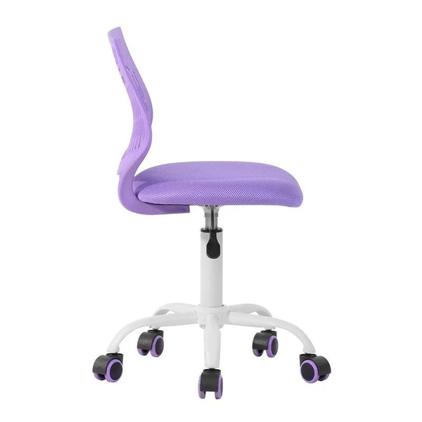 Plastic Task Chair/ Office Chair by AOOLIVE - Purple