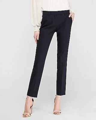 Mid Rise Ankle Columnist Pant Blue Women's 8 Long