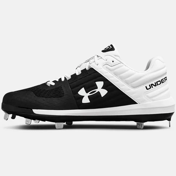 Under Armour Men's Yard Low St Baseball Cleats - Black - 12.5