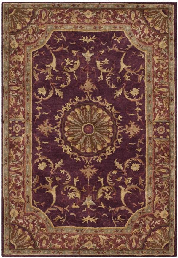 Safavieh Empire EM459B 2&6x22 x 4&0x22 Burgundy Area Rug
