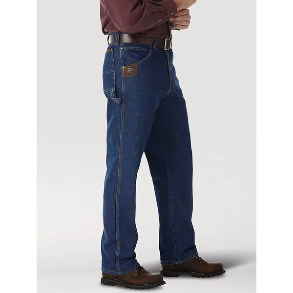 Wrangler Riggs Workwear Men's Relaxed-Fit Work Horse Jeans - Antique Indigo
