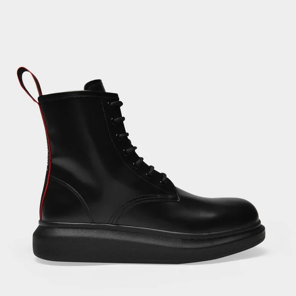 Alexander McQueen - Hybrid Lace-Up Boots, Men, Black