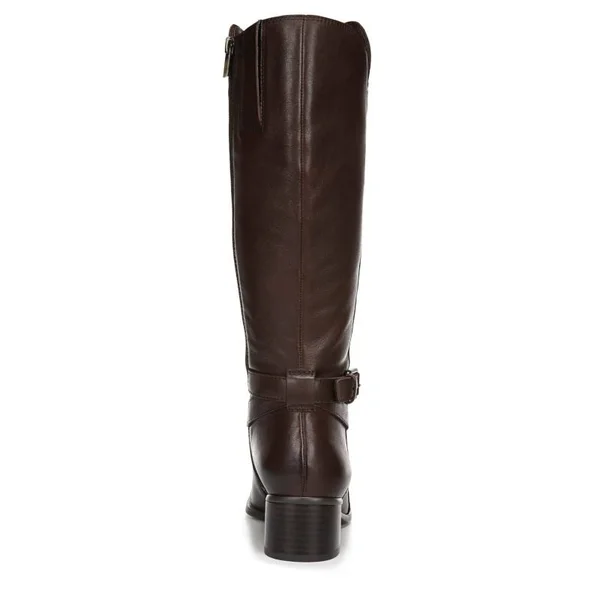 Naturalizer Demetria Wide Calf 11 Women's Chocolate
