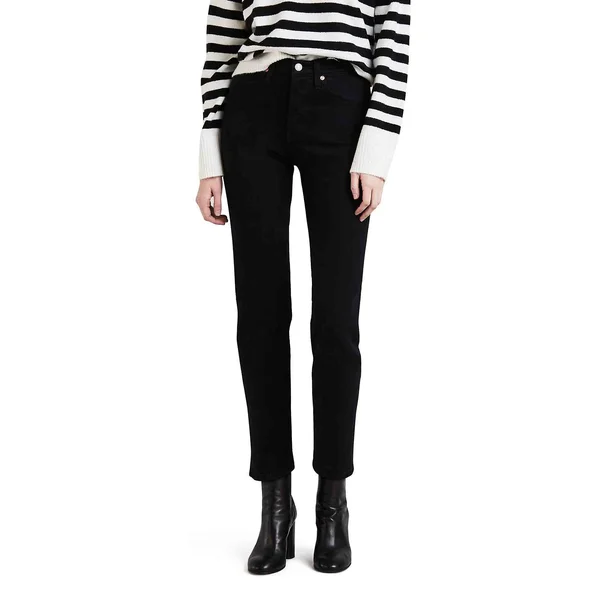 Levi&s Women's Wedgie Straight Jeans - Black Heart, 24