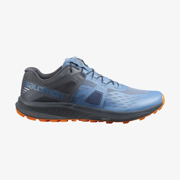 Salomon Men's Ultra Pro Trail-Running Shoes Blue 11.5