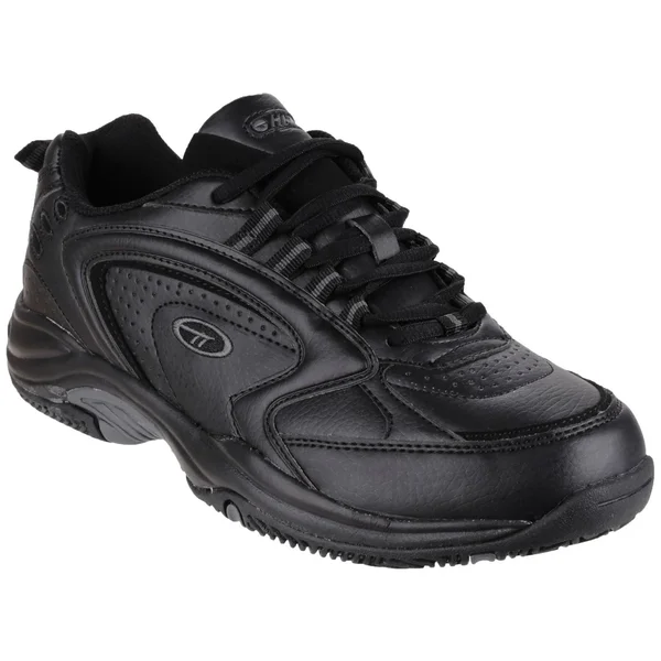 Hi-Tec Mens Blast Lite Lace Up Sneakers, 11 US, Black
