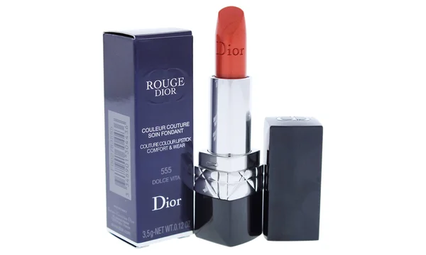 Christian Dior Rouge Dior Lipcolor: 555 Dolce Vita - 0.12 oz