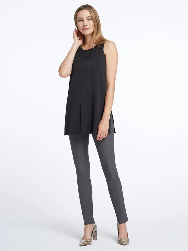 Nic+Zoe Women's Slim Wonderstretch Pants - Timber - Size 4