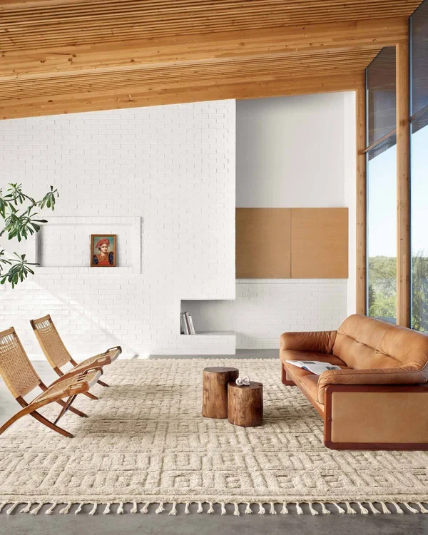 Loloi Hygge YG-04 2' x 3' Oatmeal, Sand Rug