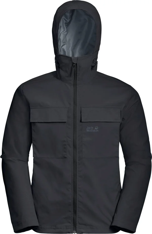 Jack Wolfskin Men's Summer Storm Jacket - Medium - Phantom