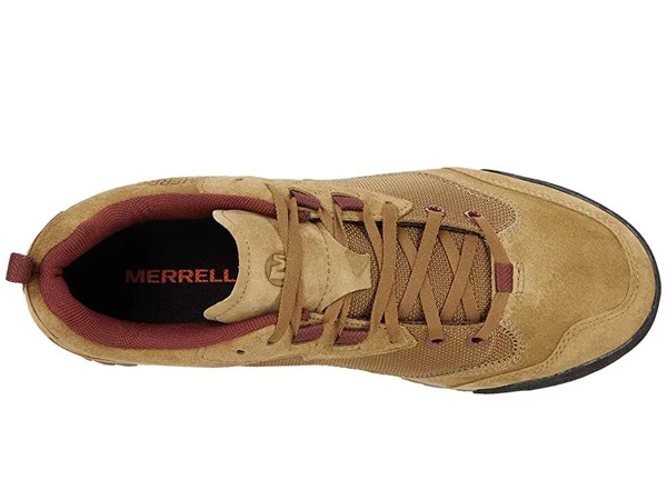 Merrell Men's Burnt Rock Travel Suede - Size: 12, Butternut