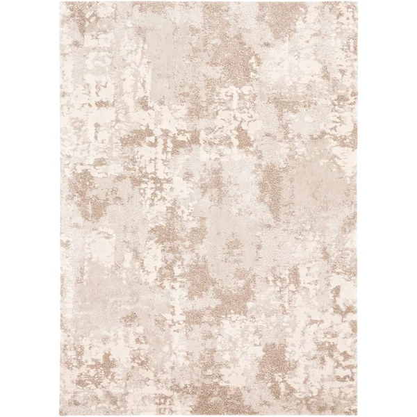 Porch & den Meier Abstract Plush Area Rug - 6&7x22 x 9&6x22 - Denim