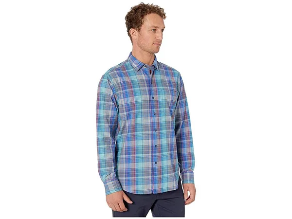 Tommy Bahama Chuckwalla Check Long-Sleeve Woven Shirt - S