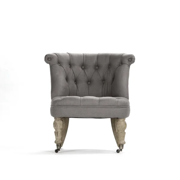 Zentique Amelie Slipper Chair; Grey