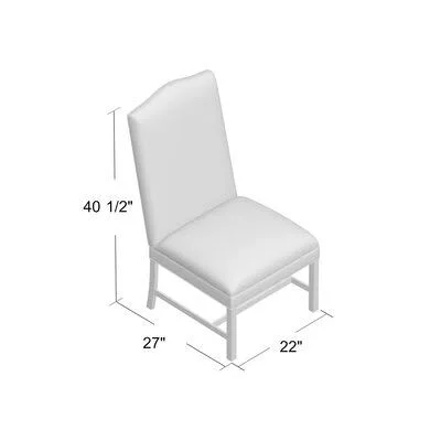 Baxley Upholstered Dining Chair Fairfield Chair Body Fabric: 9177 Avocado - Leg Color: Rustic Portobello