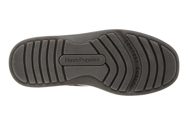 Hush Puppies Men's Glen Leather Shoes, Brown, 11.5