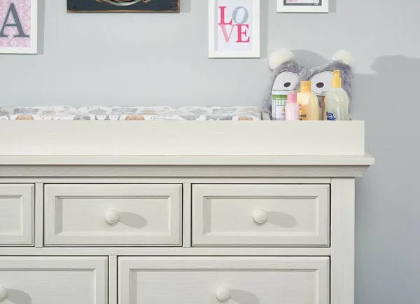 Oxford Baby Cottage Cove Changing Topper - Vintage White