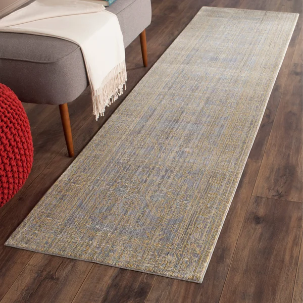 Safavieh Valencia Grey & Gold 2&-3x22 x 10& Rug